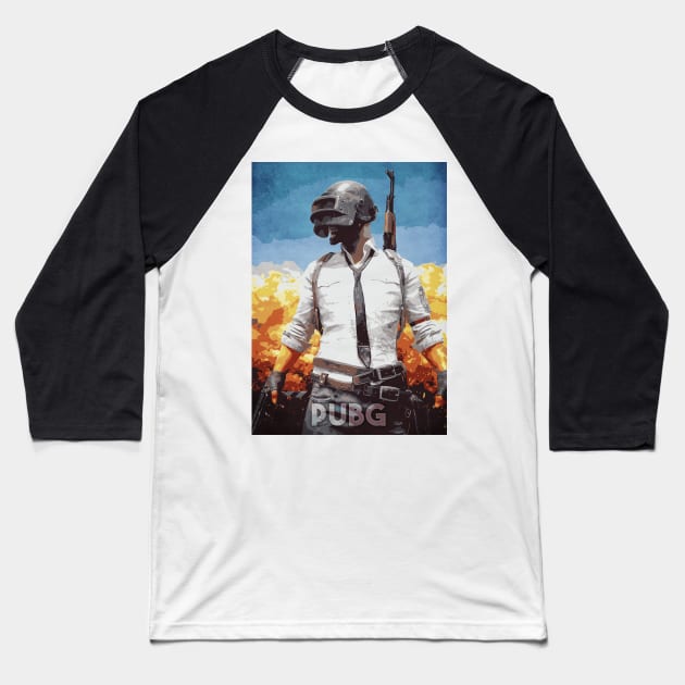 Pubg Baseball T-Shirt by Durro